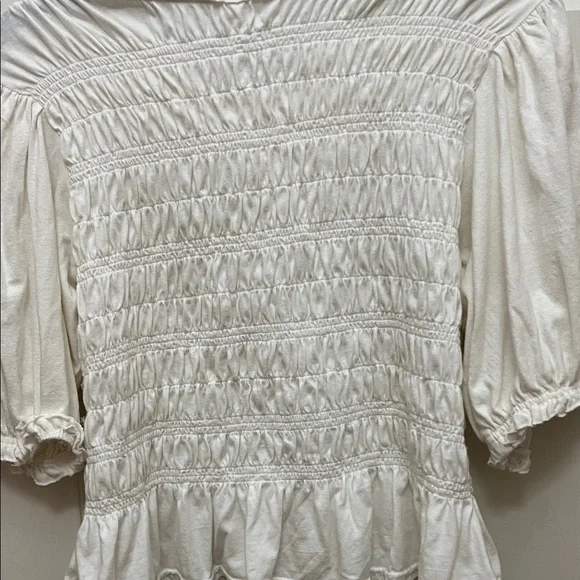 Free People Moxey puff sleeve M - Picture 8 of 9